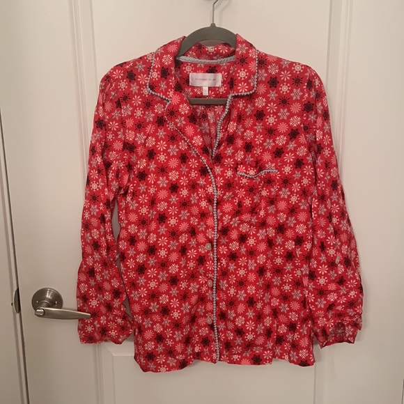 Victoria’s Secret Snowflake Flannel Pajama Set - Picture 2 of 6